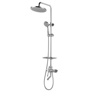 Душевая система Lemark Linara LM0462C для ванны и душа с регулируемой высотой штанги